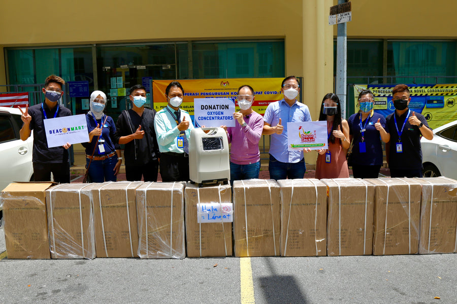 Donation of Oxygen Concentrators to PKD Hulu Langat